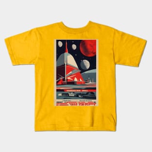 Soviet space art Kids T-Shirt